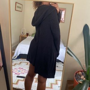 Daisy Fuentes knit cardigan with hood